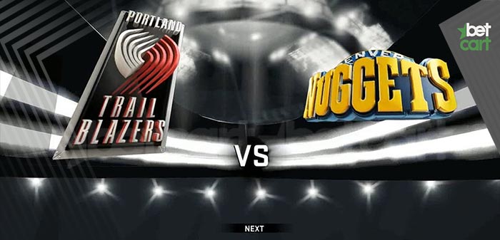 Nuggets v Blazers بازی انفجار