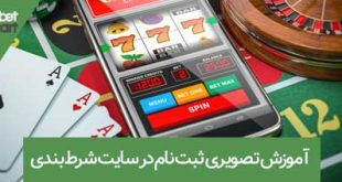 آموزش ثبت نام در سایت شرط بندی